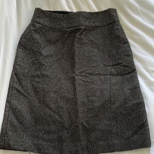 Banana republic tweed pencil skirt